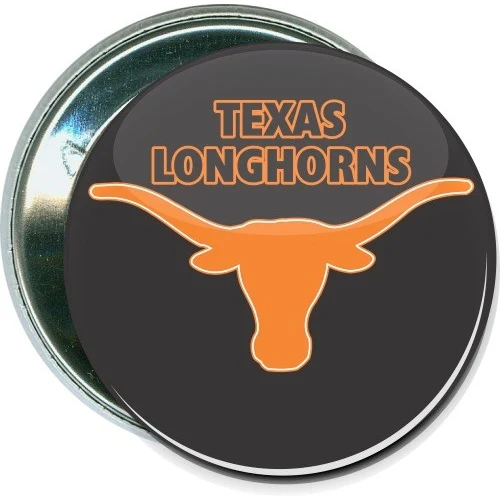 Texas University Longhorns 1, College Button 1