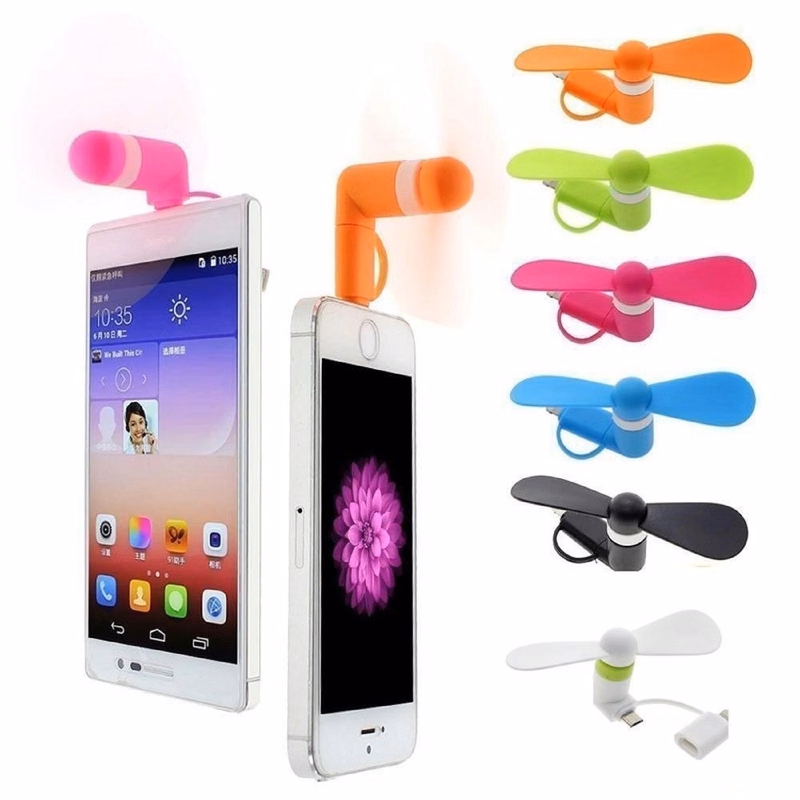 Mini 2 In 1 Phone Fans