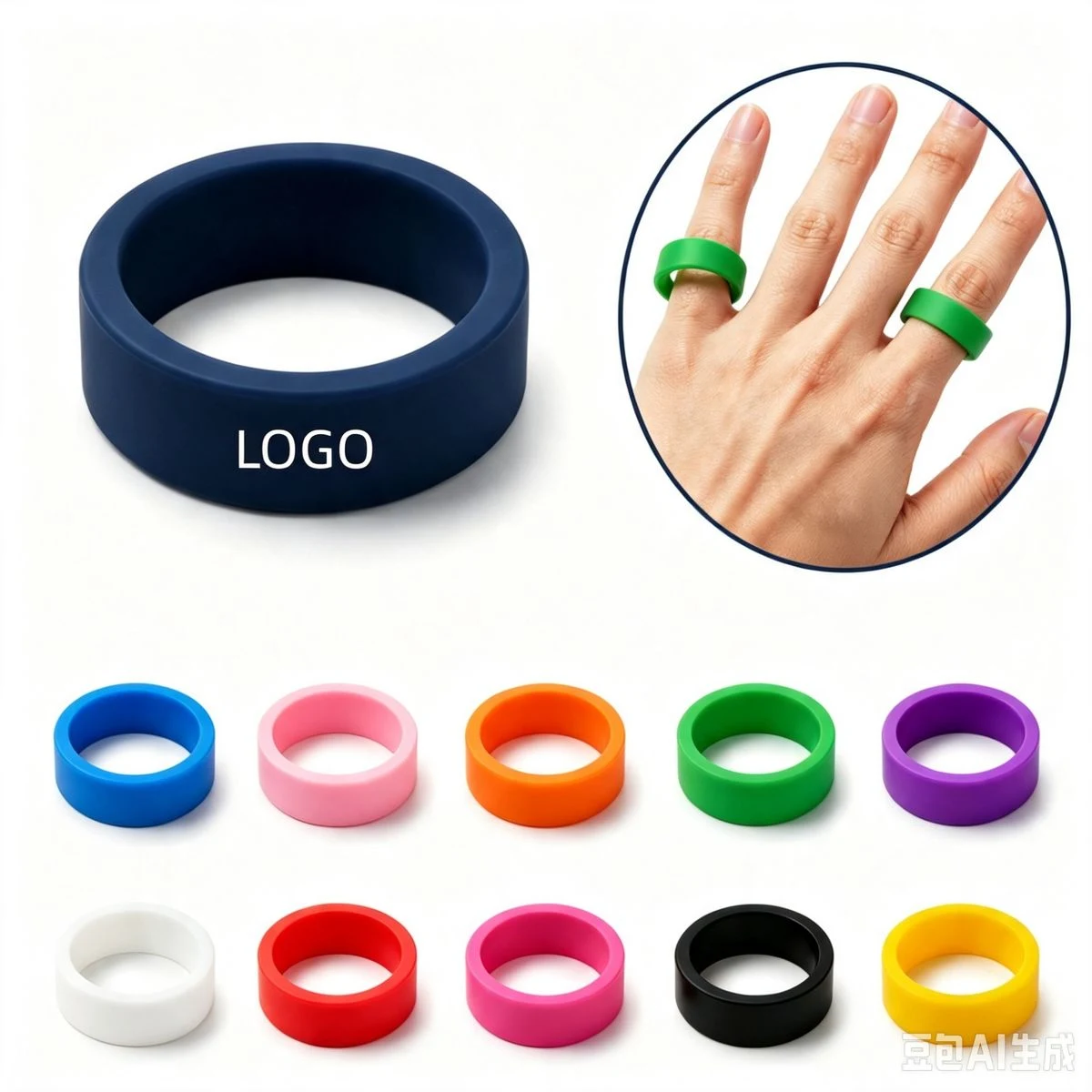 Silicone Finger Grip Ring 1