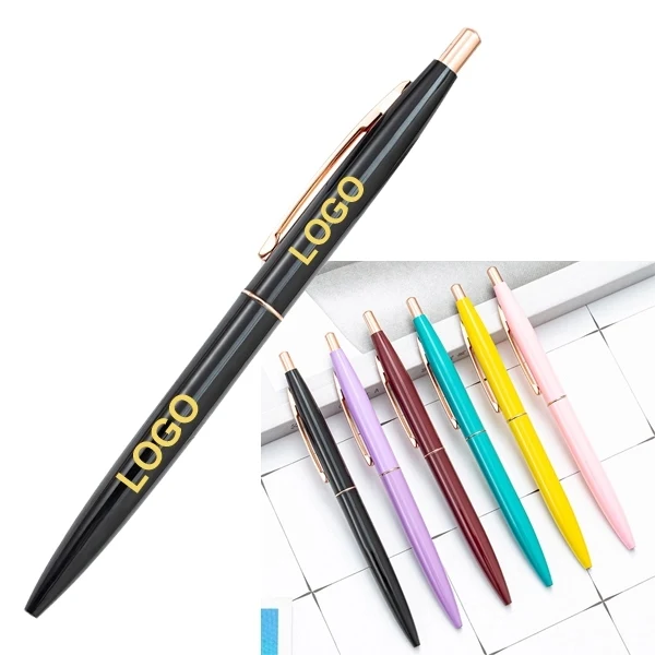 Custom Click Metal Pens 1
