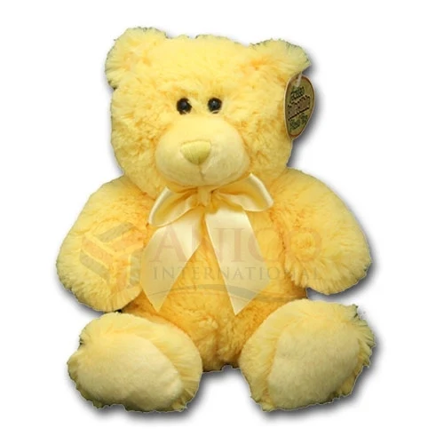 8" Bright Color Yellow Bear 1
