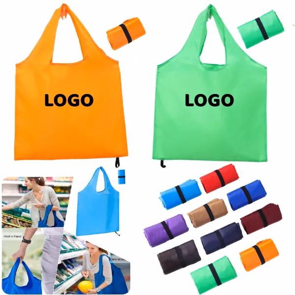 Reusable Foldable 210t Polyester Shopping Bag