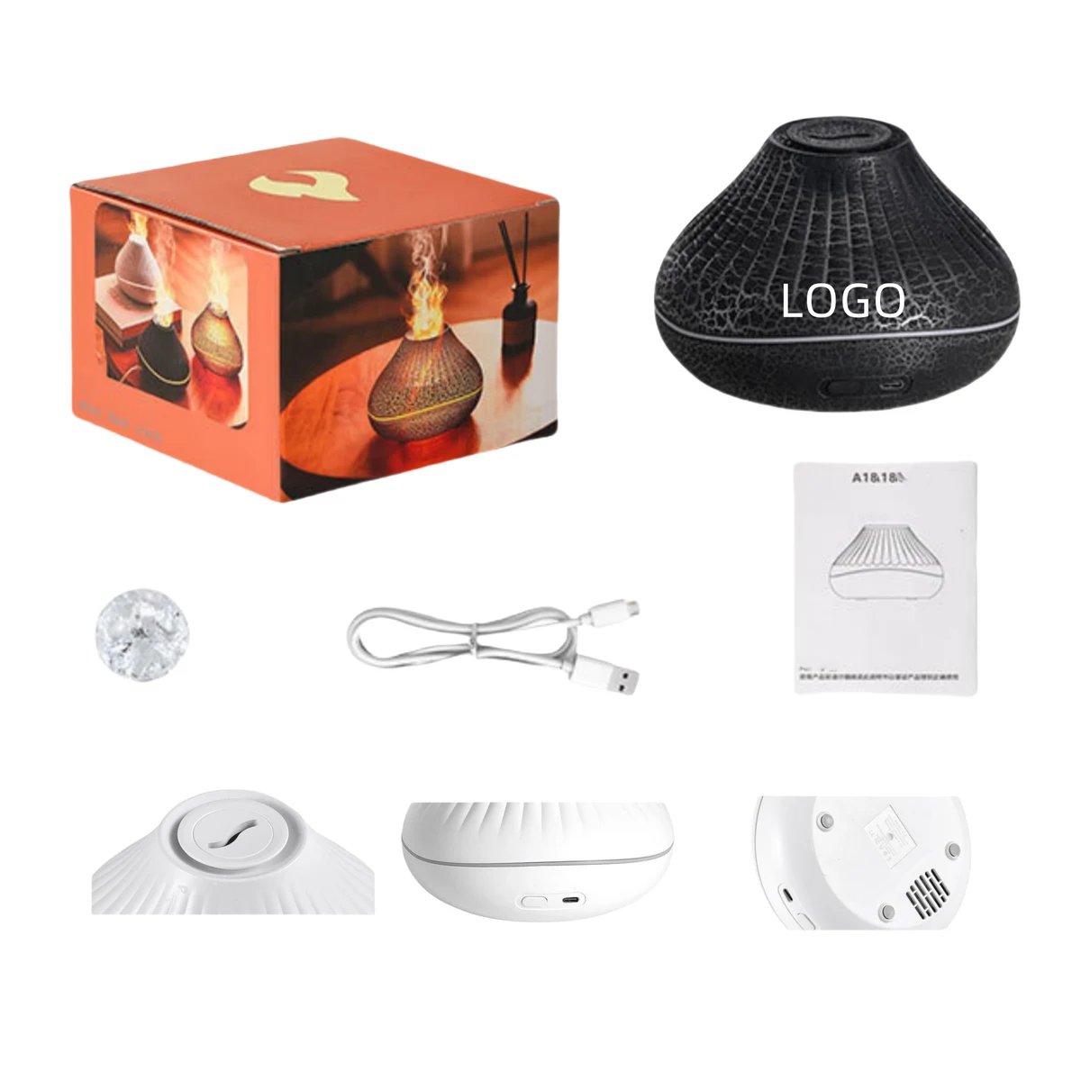 Home USB Humidifier and Aroma Diffuser 1