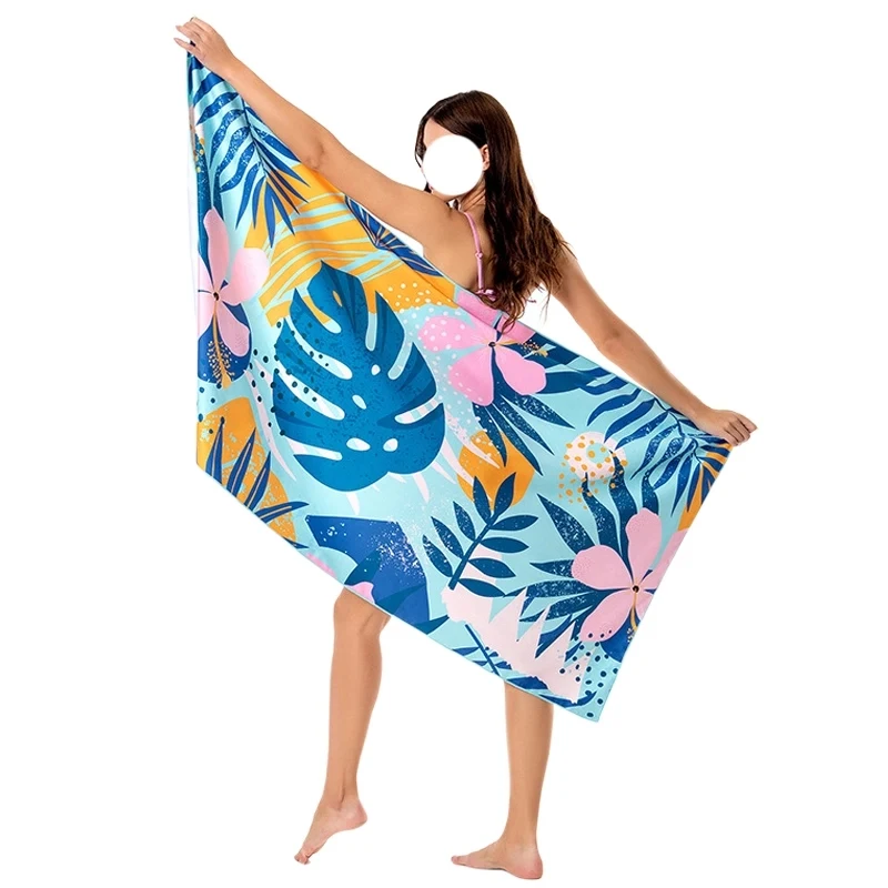 Full Color Beach Towel - 31.5'' x 63'' 1