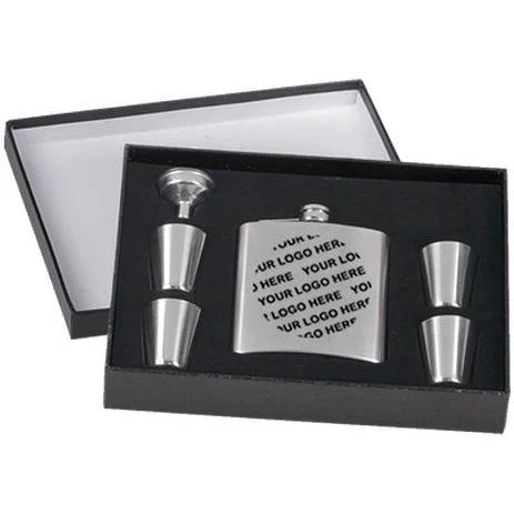 Stainless Steel Flask Set 1