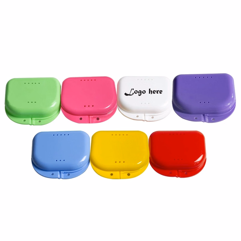 Vent Holes Mouth Guard Case Orthodontic Dental Retainer Box