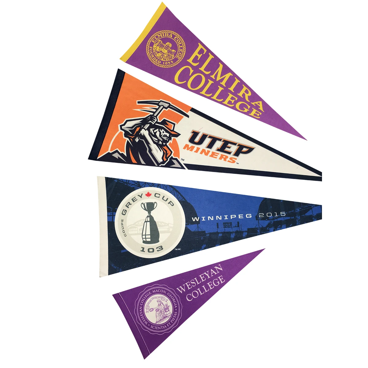 Felt Pennant 4" x 10" 1