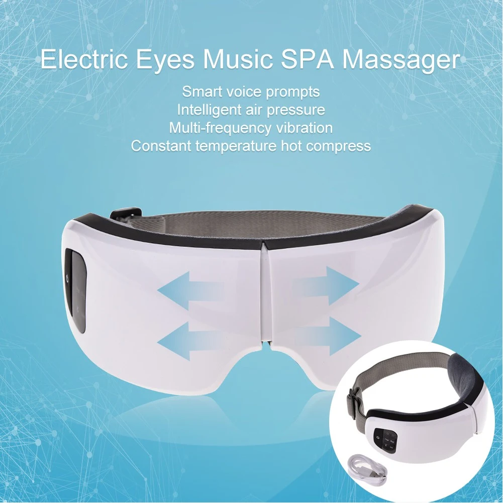 4D Electric Eye Massager With Heat Compression 1