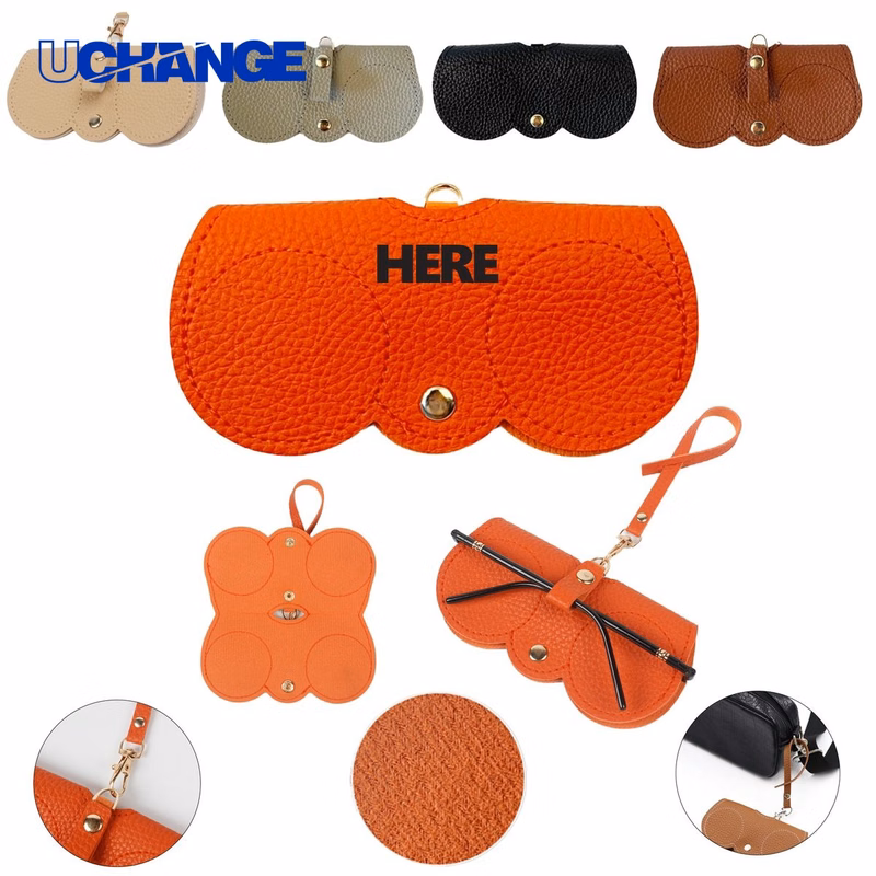 Eyewear PU Leather Travel Sunglasses Storage Bag Organizer