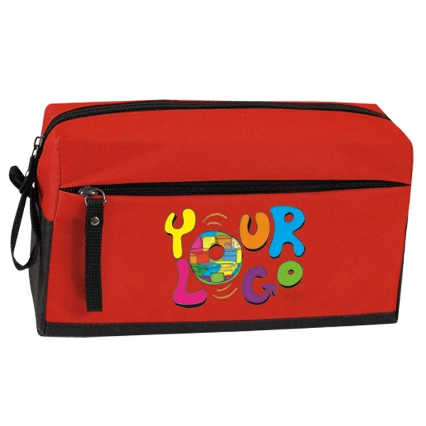 Two-Tone Dopp Kit Toiletry Bag 1