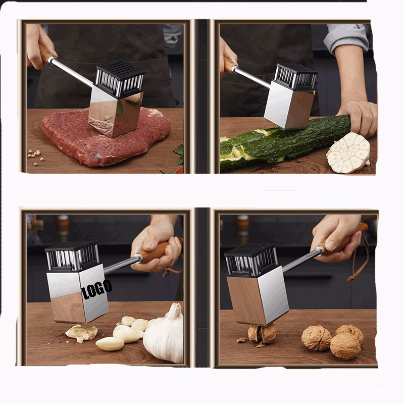 Stainless Steel Meat Hammer/ Meat Tenderizer Mallet