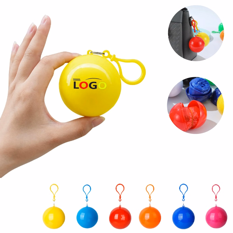 MOQ50 Disposable Raincoat Ball