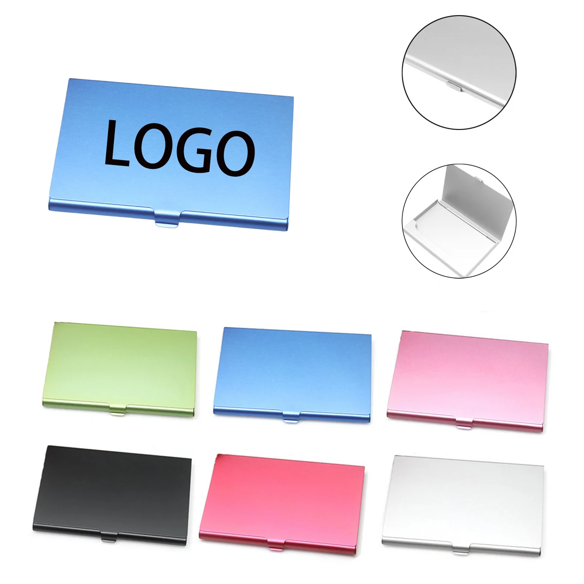 MOQ 20 Premium Metal Business Card Case 1