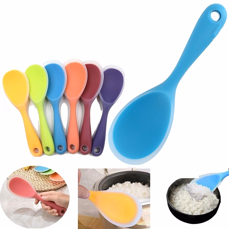 Non Stick Silicone Rice Spoon Paddle