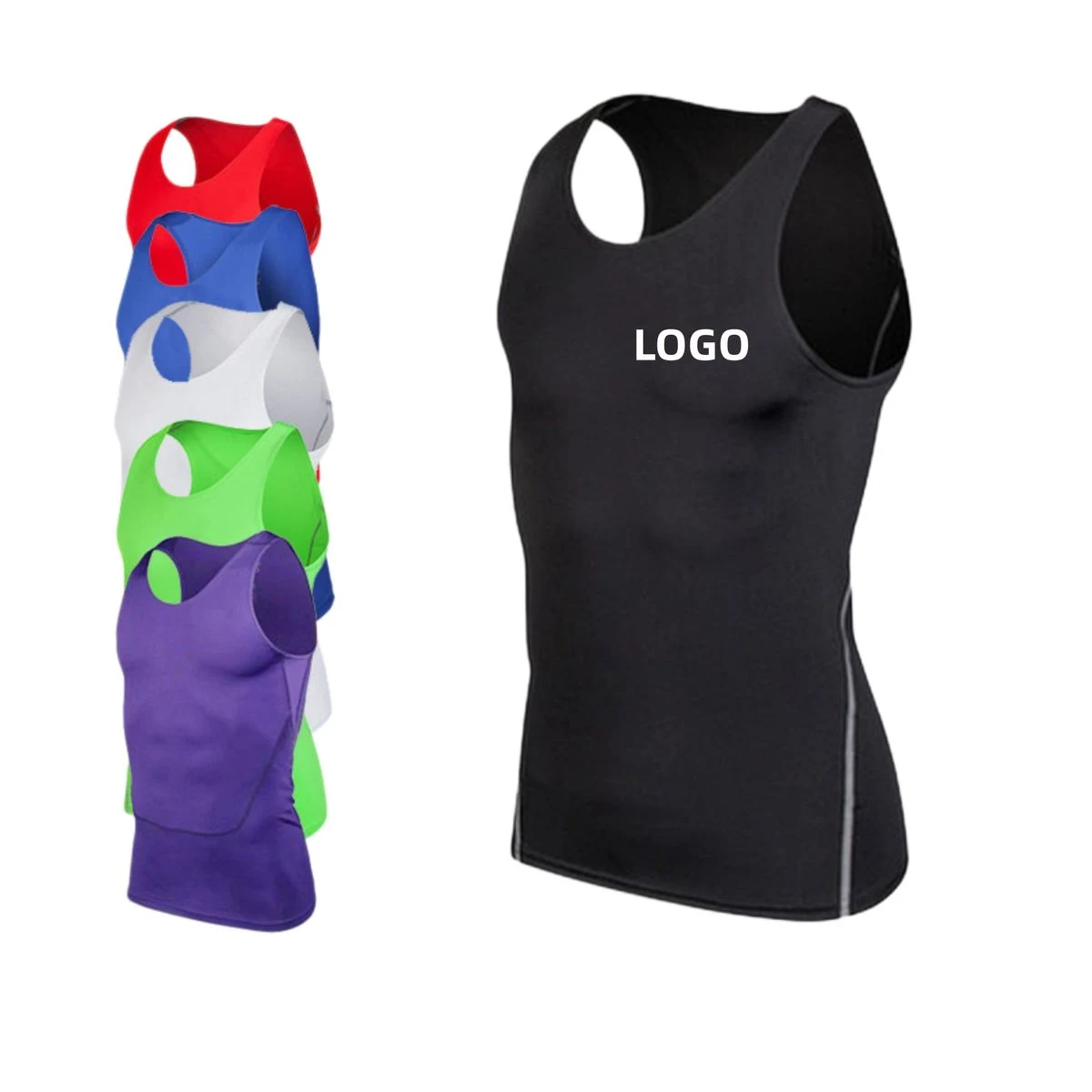 Quick-Dry Mesh Stringer Workout Top 1