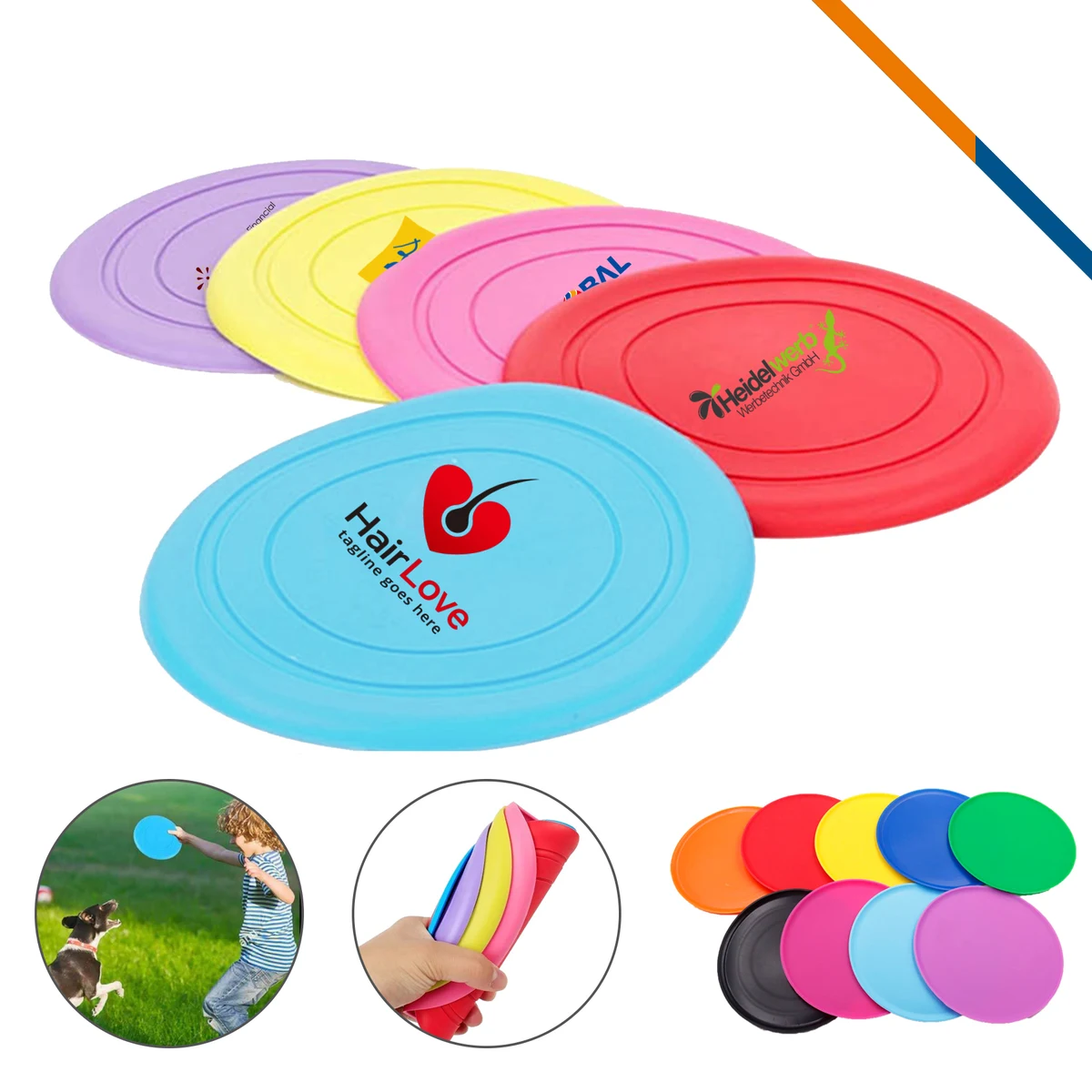 Brandy Silicone Flying Disc 1