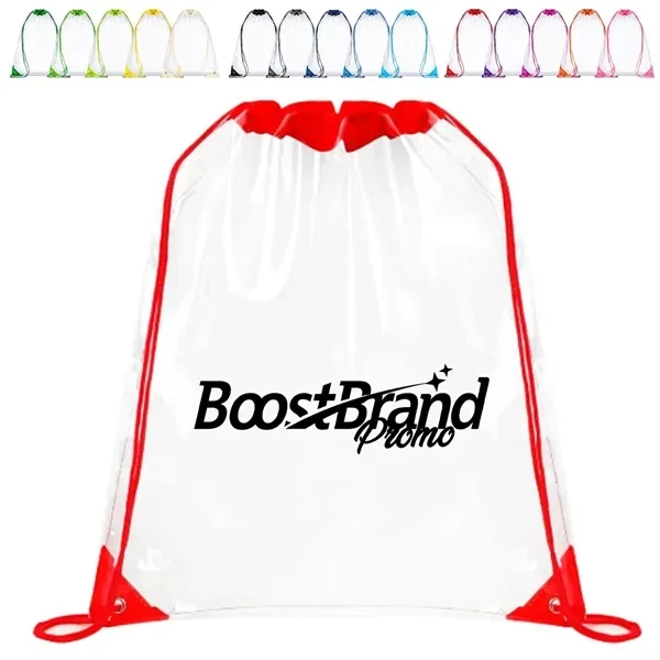Custom Drawstring Cinch Backpack with Front Storage Pocket — Student & Athlete Gear 1