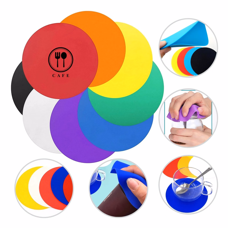 Multifunctional Silicone Bottle Opener Coaster