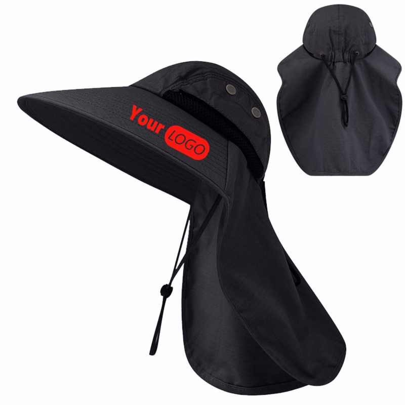 Wide-Brimmed Fishing and Hiking Hat