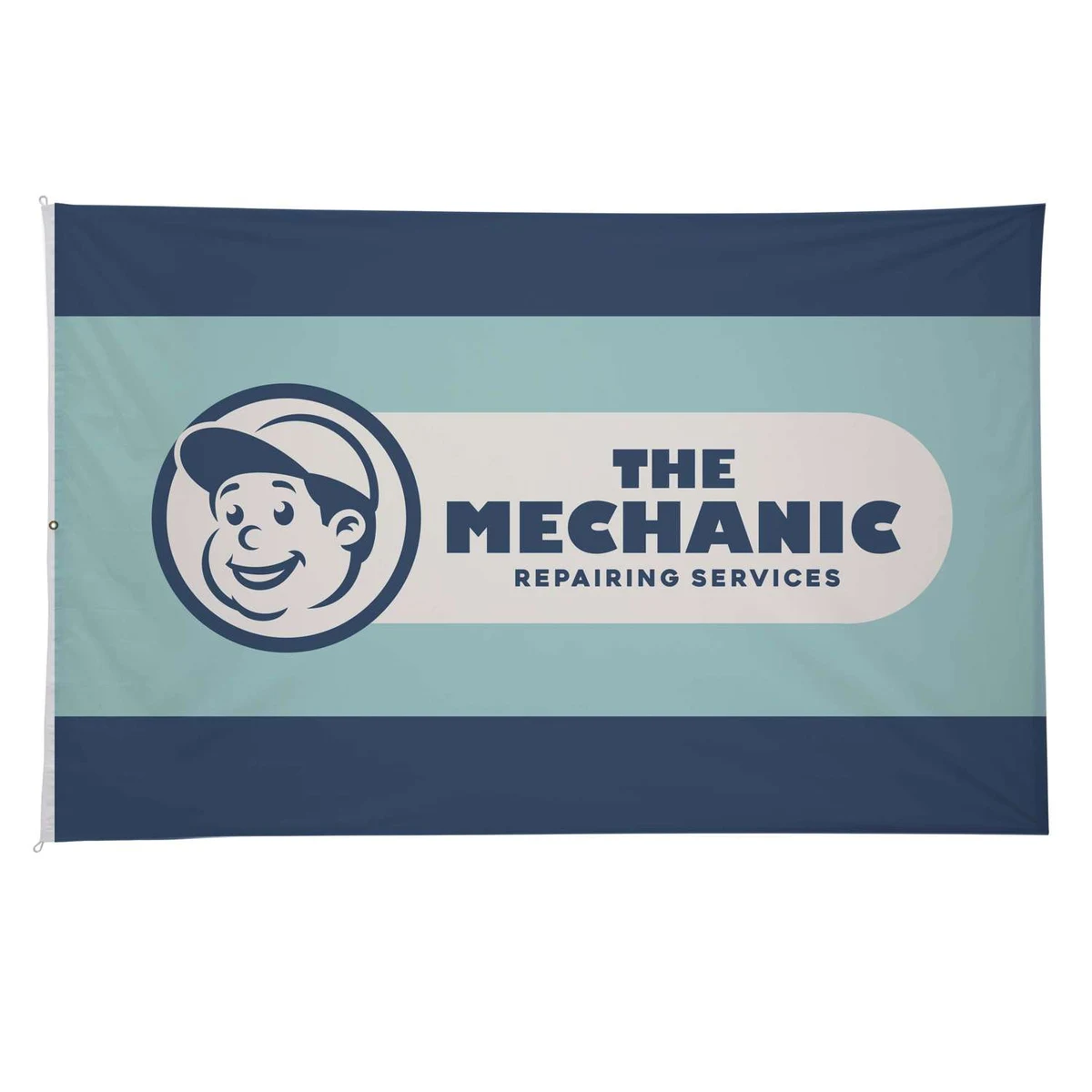 12' x 18' Nylon Flag Single-Sided 1