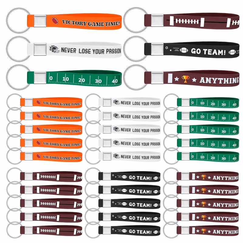 Full Color Silicone Key Chain