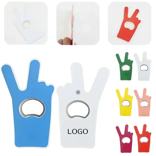 Magnetic Bottle Opener with Finger Friendly Beer Cap Remover 1