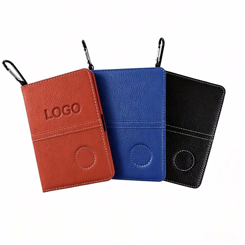 Golf Scorecard Holder With Carabiner