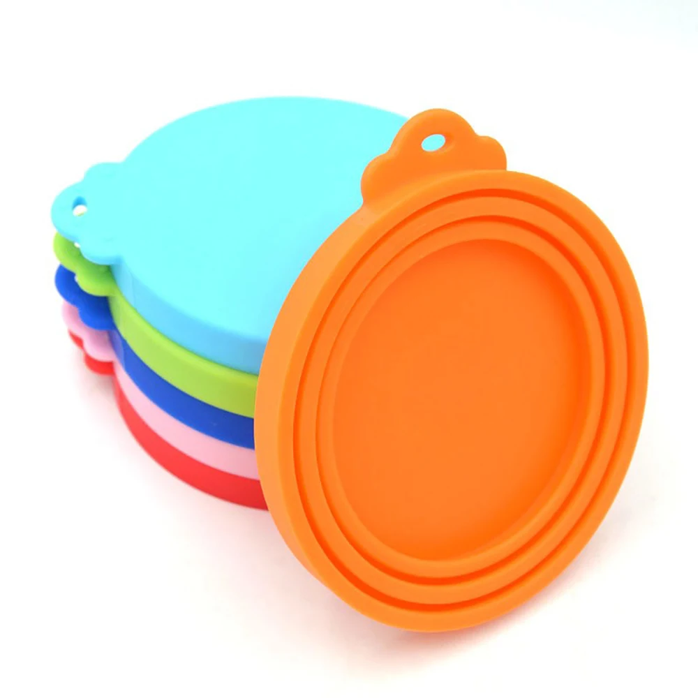 Reusable Silicone Can Lid Cover 1