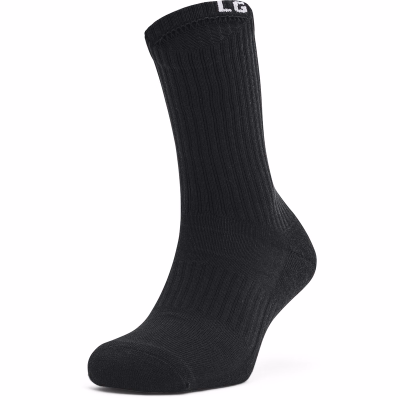 UA Core Unisex 3-Pack Crew Socks