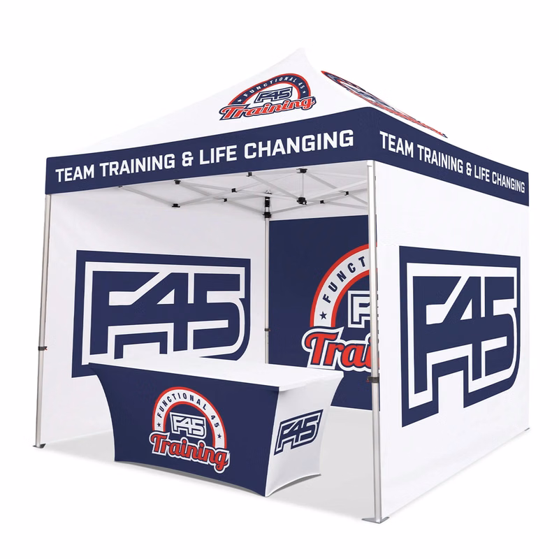10ft x 10ft Custom Canopy Tent - Event Platinum Package