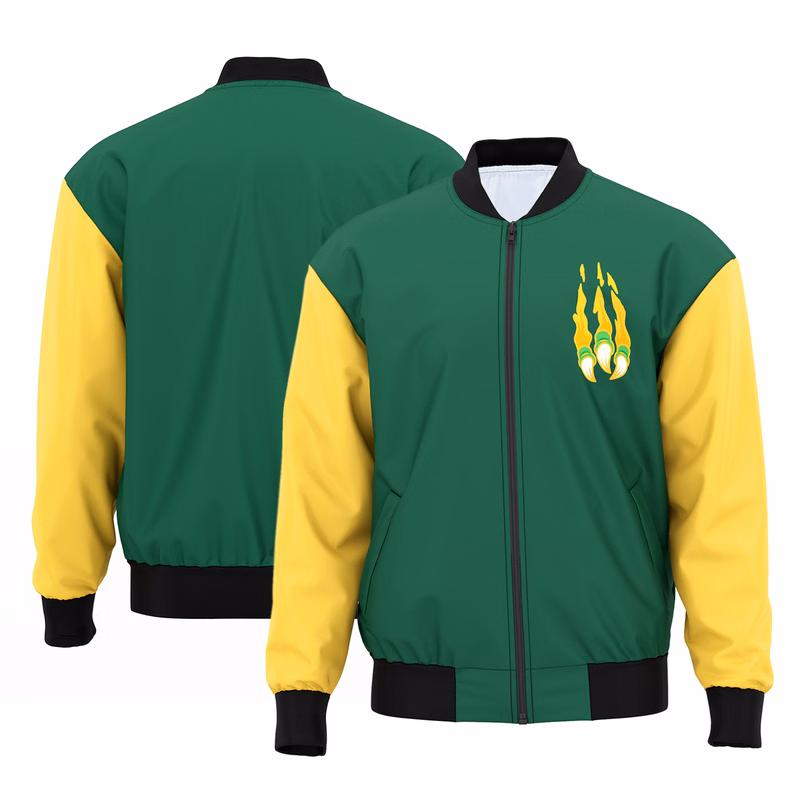 Custom Sublimated Full-Zip Bomber Jacket