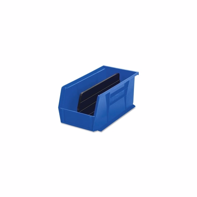 Storage Bins - Unbreakable Waterproof 5.5" x 10.875" x 5" Blue