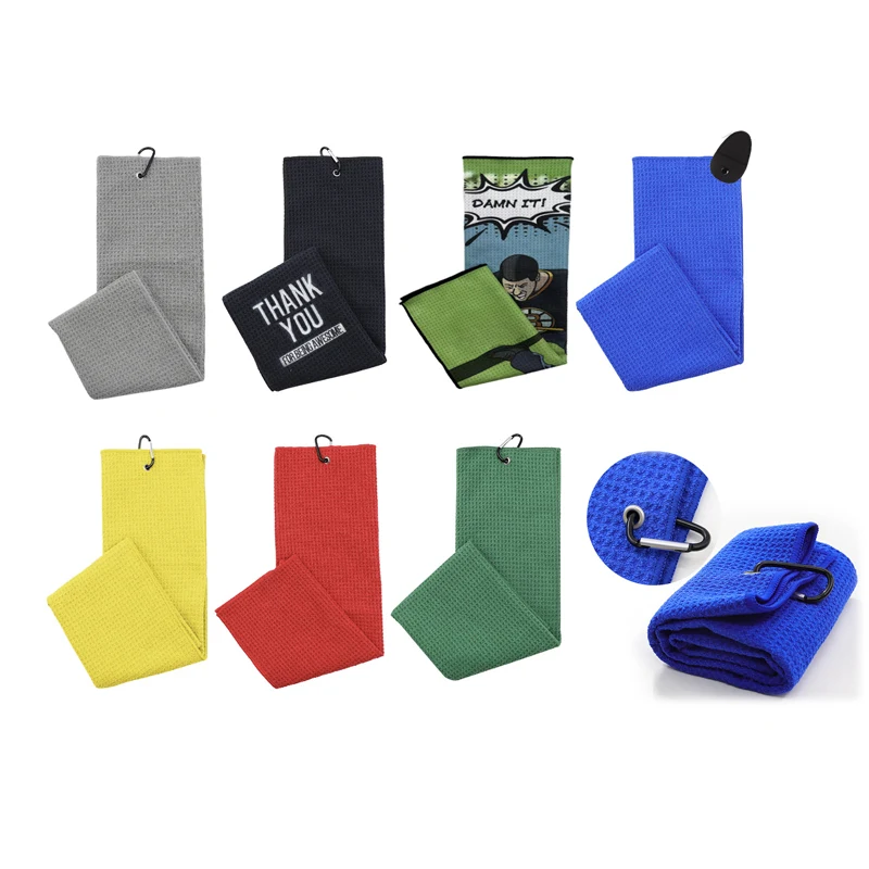 Microfiber Scrubber Golf Towel 15" x 23" 1