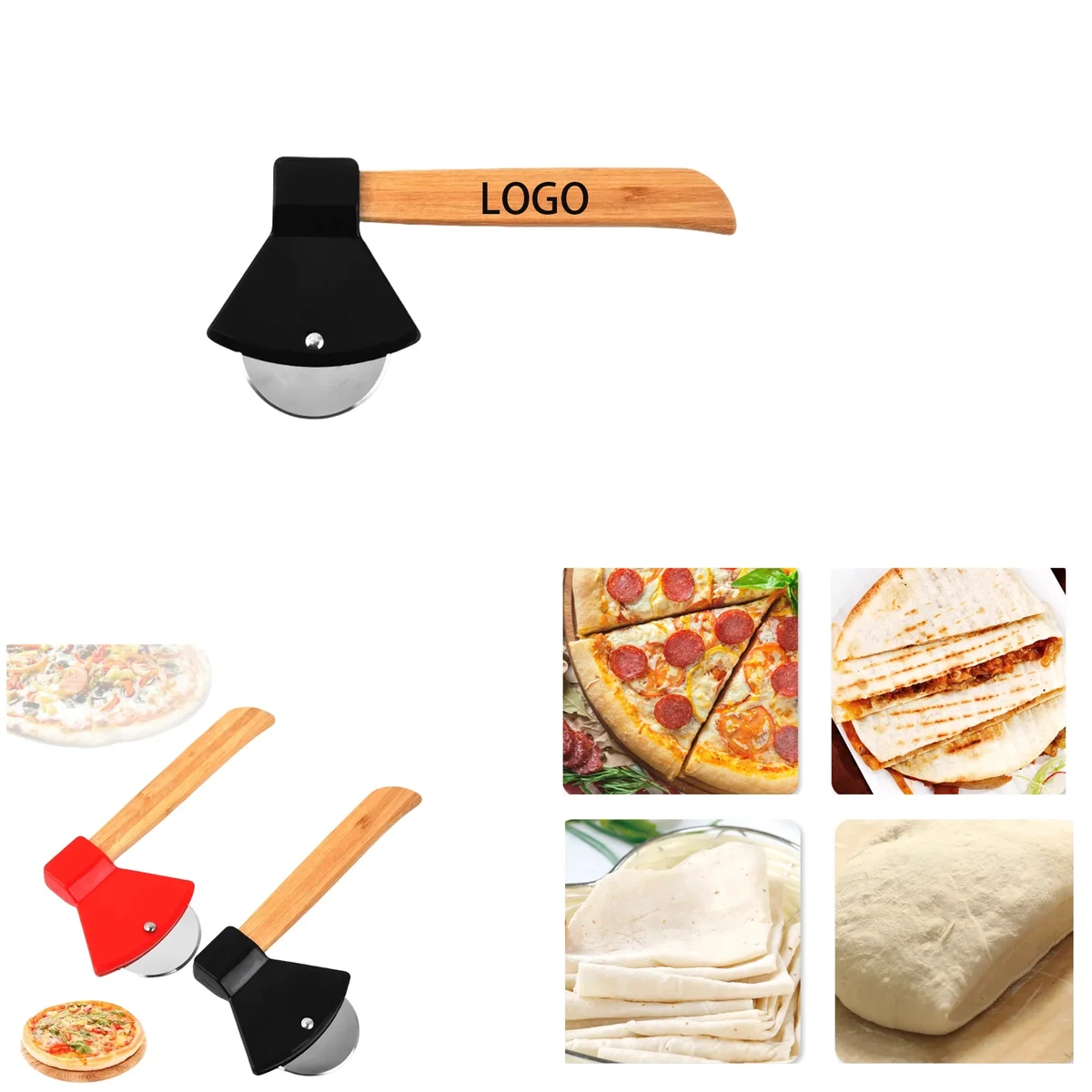 Axe Shaped Pizza Roller Cutter 1