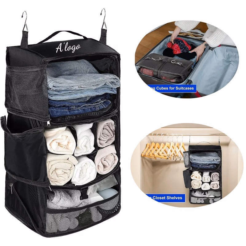 Travel Hanging Collapsible Compression Garment Organiser