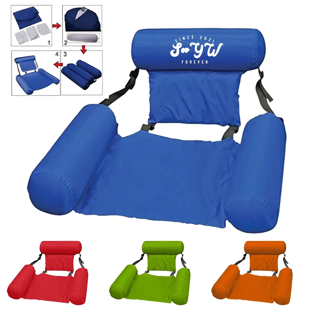 Summer Foldable Water Floating Bed & Chair 1