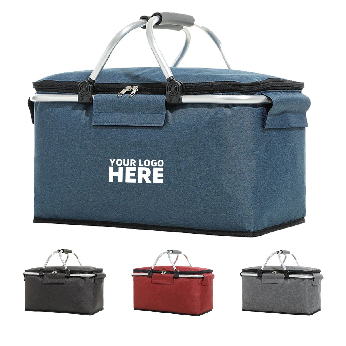 Picnic Cooler Basket 1