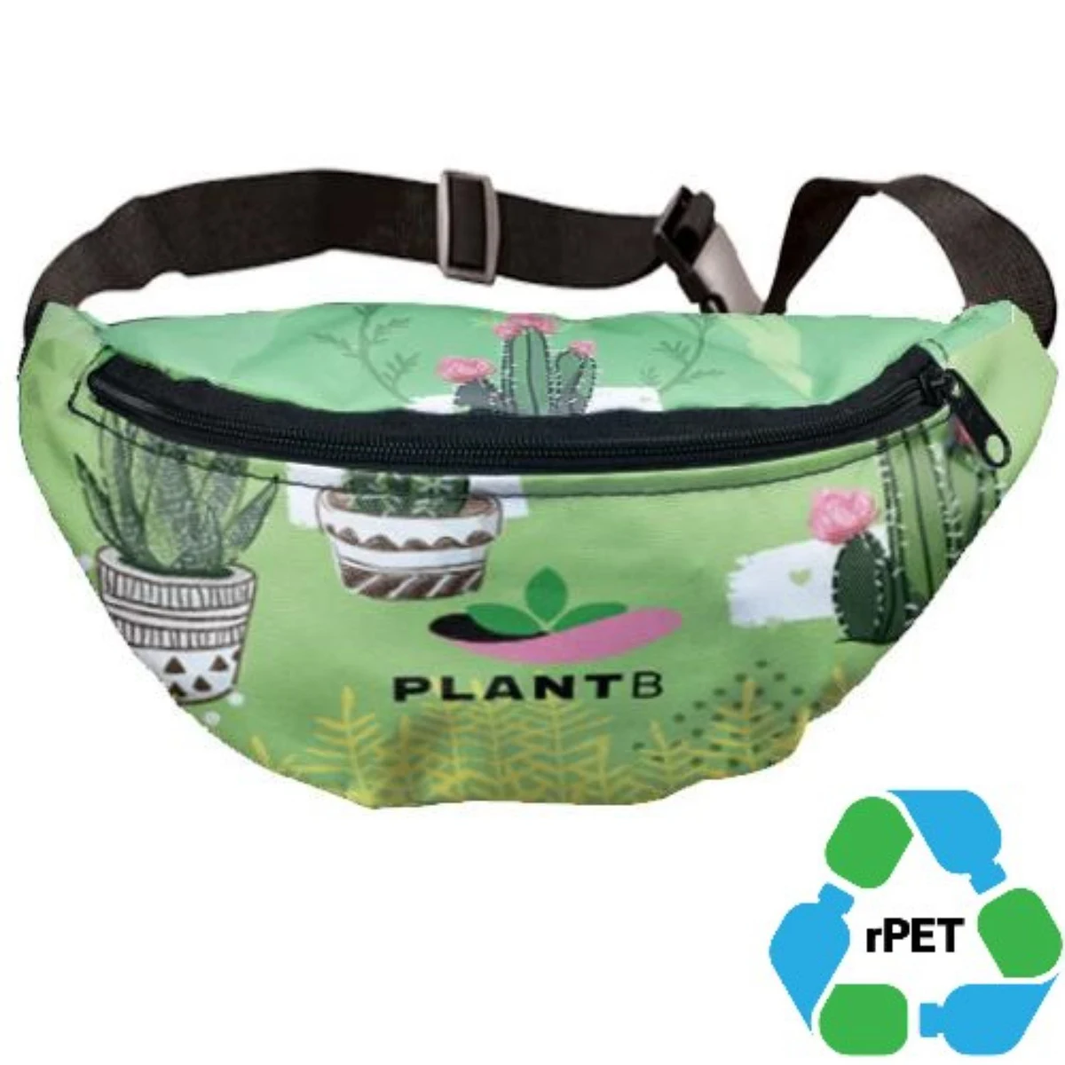 Running Sports Bag rPET Recycled 600D Polyester Sublimation Fanny Pack 1