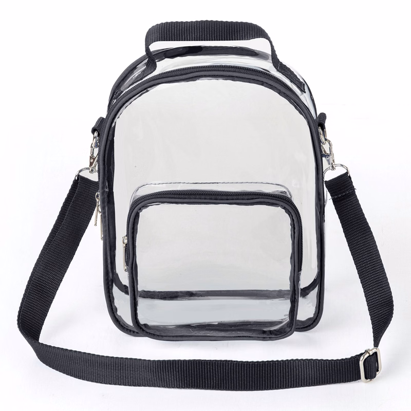 ClearPass Clear Crossbody Bag w/ Top Handle