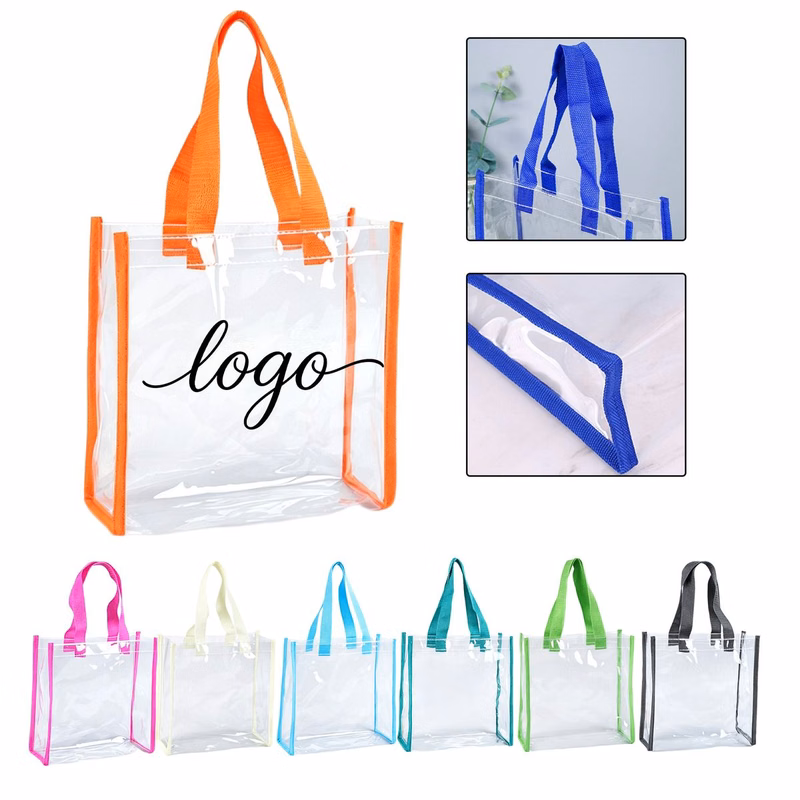 Custom Clear PVC Tote Bag