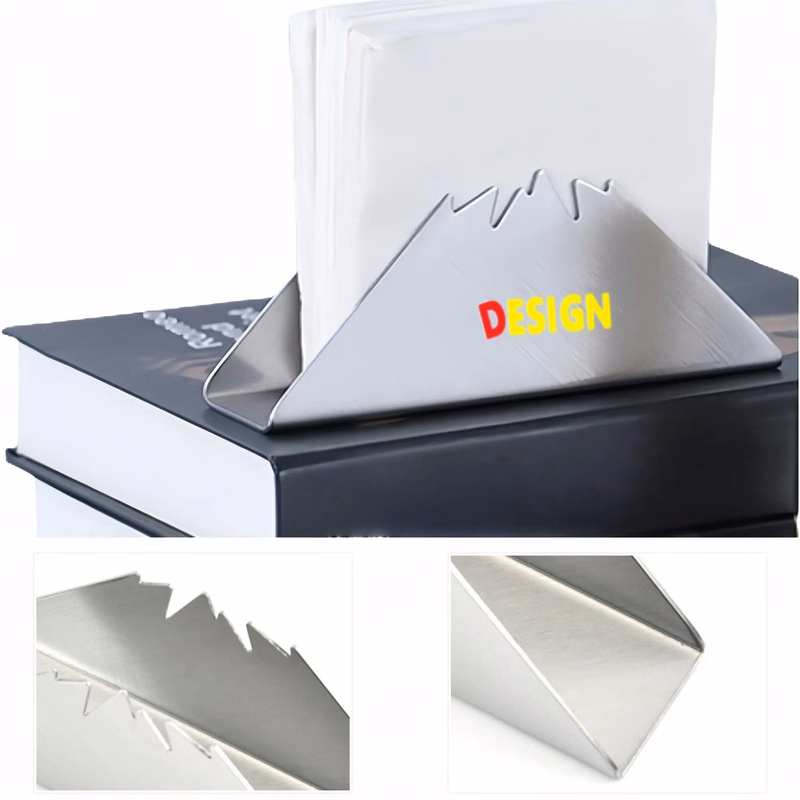 Triangular Stainless Steel Napkin Holder