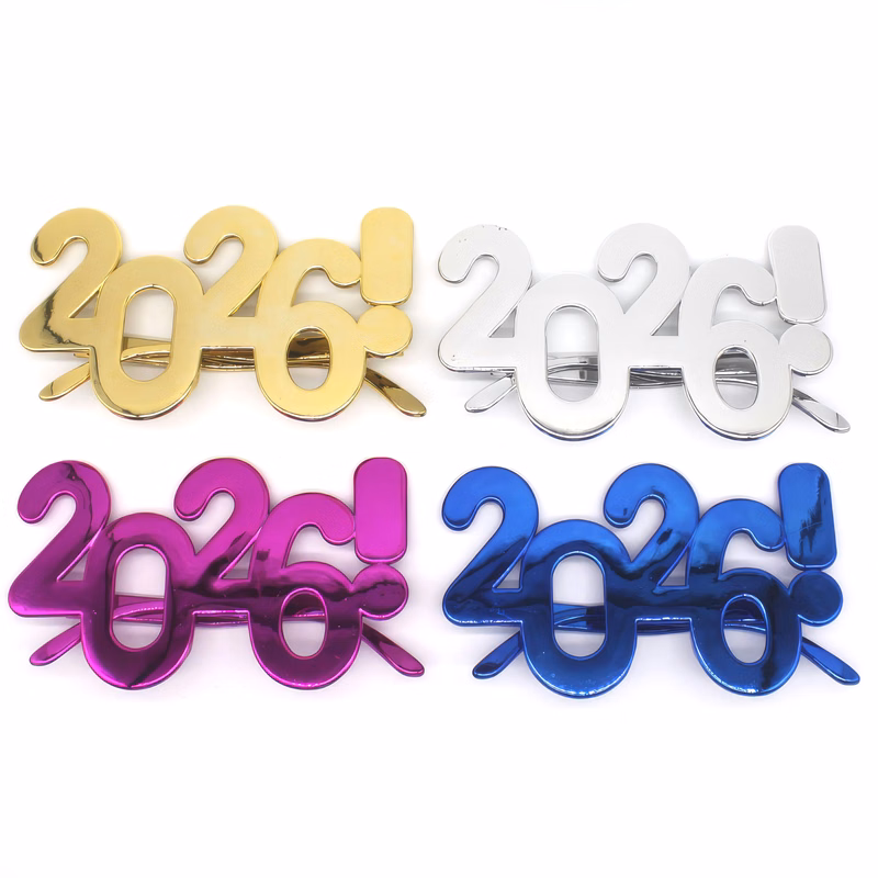 2026! Number New Year Party Glasses