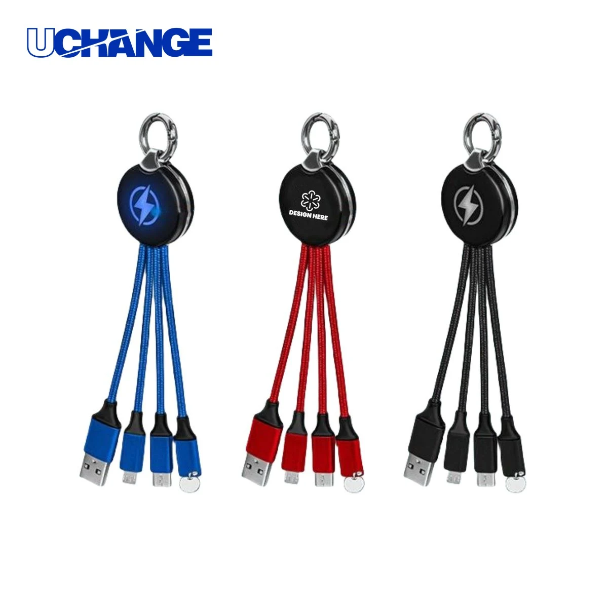 Three In One Luminous Charging Cable 1