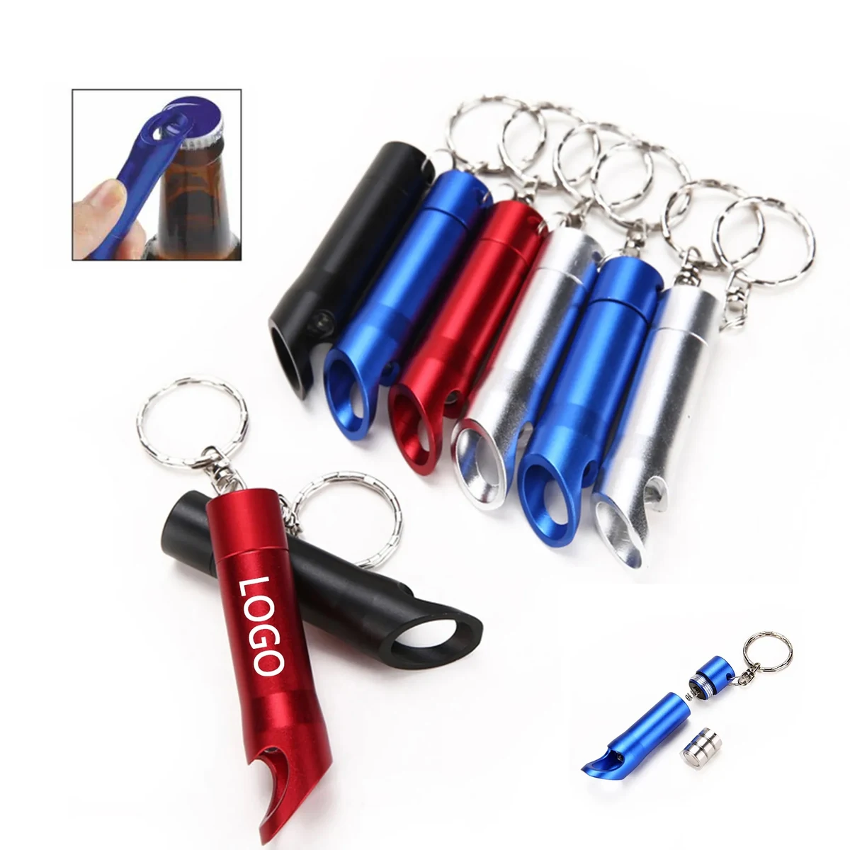 MINI Flashlight With Bottle Opener 1