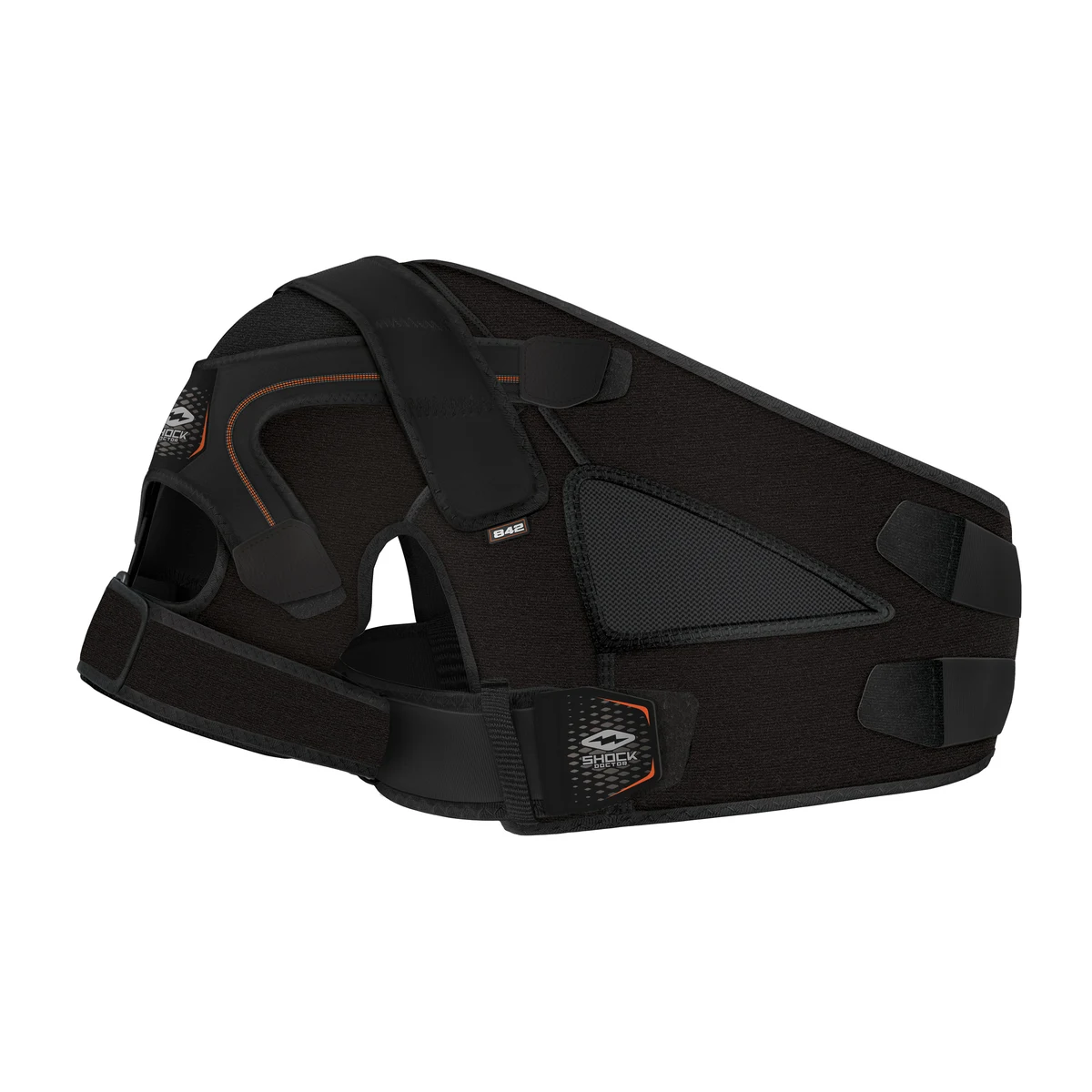 ShoulderSupp w/Straps Blk 1