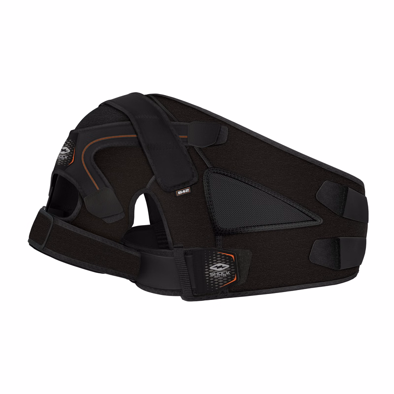 ShoulderSupp w/Straps Blk