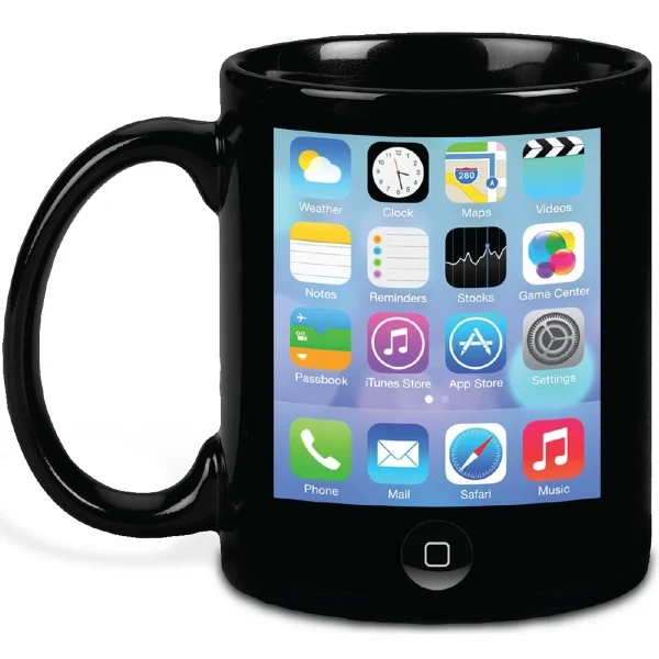 11 Oz. Classic Black Mug 1