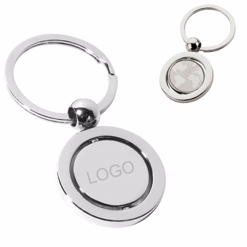 Custom Rotating Globe Keychains