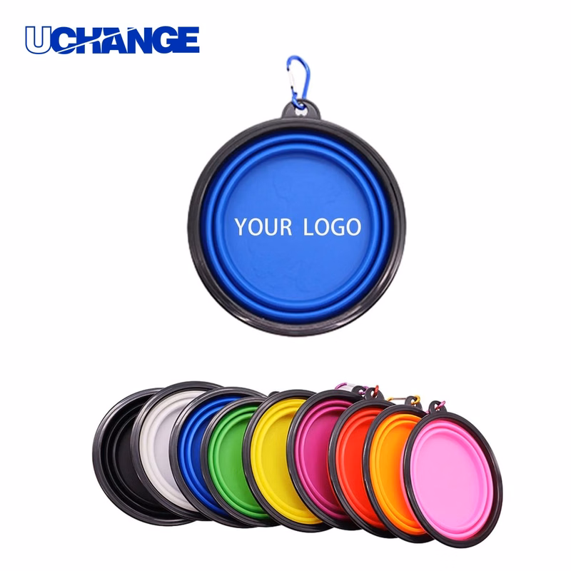 Portable Pet Travel Silicone Bowl Dish