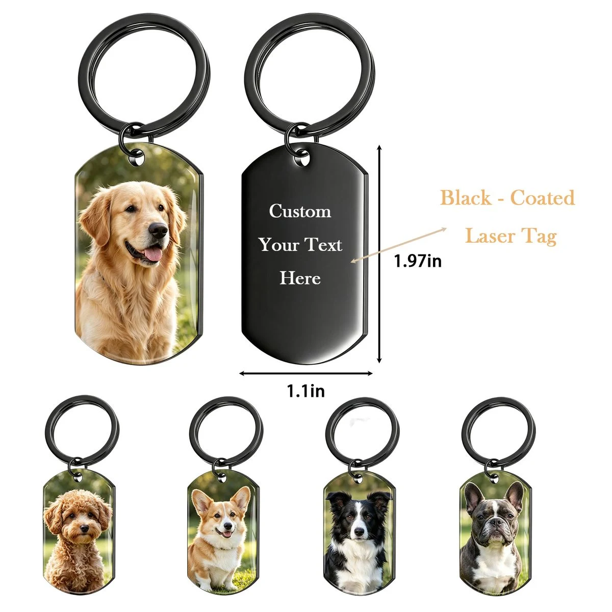 Custom Printed Keychain 1